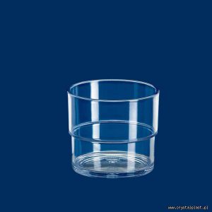 Uniwersalny puchar 0,2 l litra SAN przeźroczysty puchary przeźroczyste plastikowe