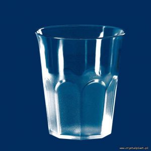 Plastikowa szklanka Caipirinha szkłopodobna 0,2l szkłopodobna szkłopodobne szkło podobne przeźroczysta przeźroczyste szklanki plastikowe częściowo mrożona