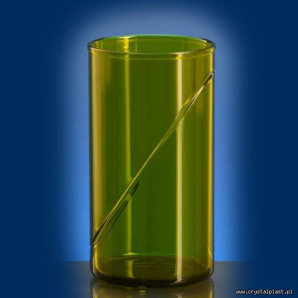 plastikowa szklanka 0,25 l litra SAN zielona zielone szklanki plastikowe